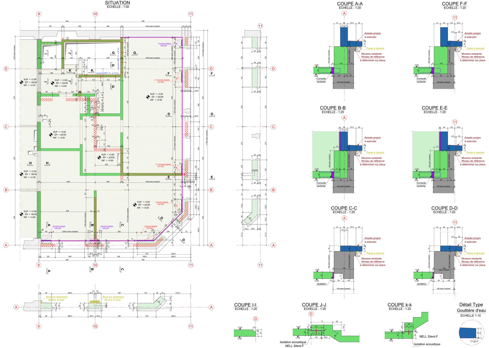 Coffrage dalle – Imm. Couchirard